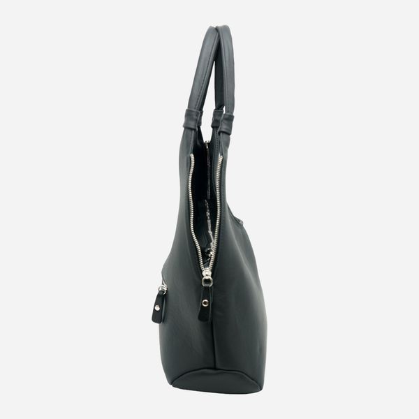 Сумка хобо жіноча з натуральної шкіри велика ARTiS Bags 586 703 Черная (6501013699) 586 703 фото