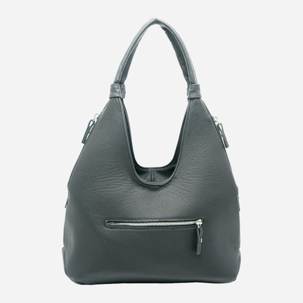 Сумка хобо жіноча з натуральної шкіри велика ARTiS Bags 586 703 Черная (6501013699) 586 703 фото