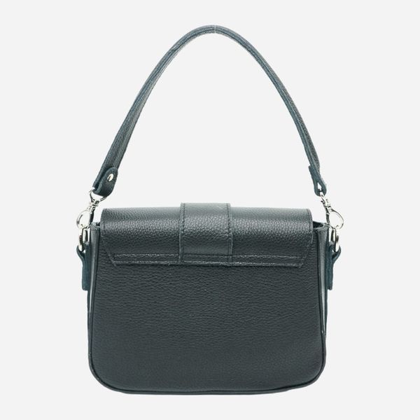Сумка багет седло женская из натуральной кожи маленькая ARTiS Bags 1790 703 Черная (6501014192) 1790 703 фото