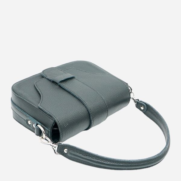Сумка багет седло женская из натуральной кожи маленькая ARTiS Bags 1790 703 Черная (6501014192) 1790 703 фото