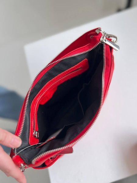 Сумка крос-боді через плече жіноча з натуральної шкіри середня ARTiS Bags 1777 4834_Червона 1777 4834 фото