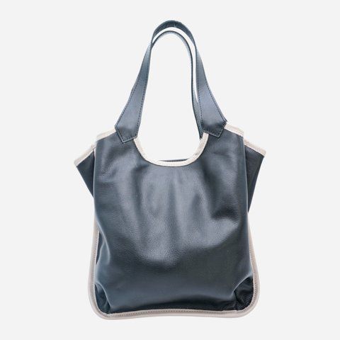 Сумка шопер жіноча з натуральної шкіри ARTiS Bags 1692 4620-4615 Чорна (6501098301) 1692 4620-4615 фото