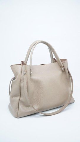 Сумка шоппер з короткими ручками велика жіноча ARTiS Bags 1654 140 темно-бежева 1654 140 фото