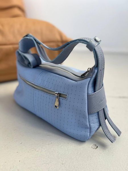 Сумка багет натуральна шкіра середня блакитна ARTiS Bags 1820 4814-30 1820 4814-30 фото