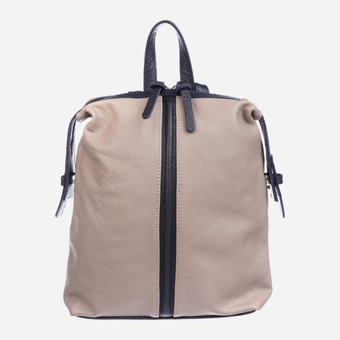 Рюкзак женский из натуральной кожи 6л вмещает формат А4 ARTiS Bags 1590 140/9343 Бежевый (6501013529) 1590 140/9343 фото