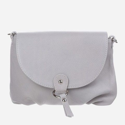 Сумка кросс-боди через плечо женская из натуральной кожи средняя ARTiS Bags 694 4829 Серая (6501014282) 694 4829 фото