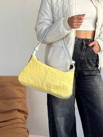 Сумка багет натуральна шкіра середня вершково-біла ARTiS Bags 1820 4827-5113 1820 4827-5113 фото