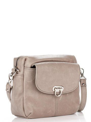 Сумка из натуральной кожи маленькая ARTiS Bags 918 4825 Серая 918А  4825 фото