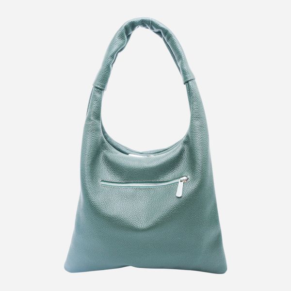 Сумка хобо женская с натуральной кожи большая ARTiS Bags 1787 9325 Зеленая (6501098322) 1787 9325 фото
