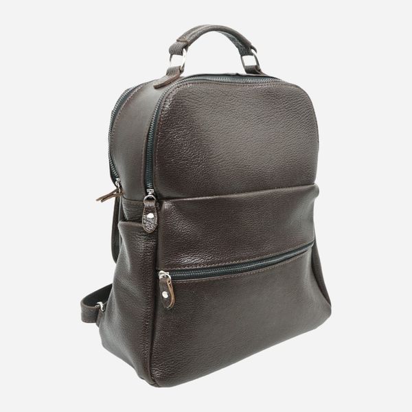 Рюкзак женский с натуральной кожи 16л вмещает формат А4 ARTiS Bags 949 5417 Коричневый (6501014367) 949 5417 фото