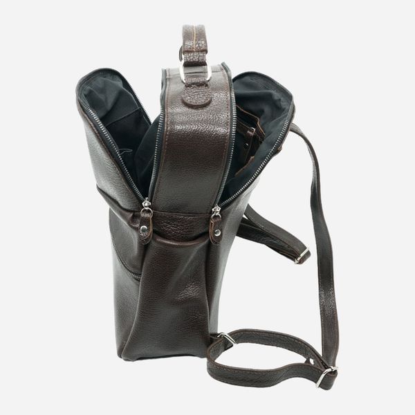 Рюкзак женский с натуральной кожи 16л вмещает формат А4 ARTiS Bags 949 5417 Коричневый (6501014367) 949 5417 фото